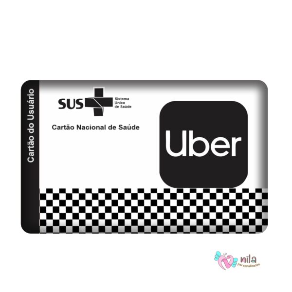 Cartão SUS Personalizado Uber