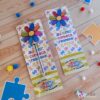 100 Porta lápis + 100 lápis Personalizado Abril Azul - Image 3