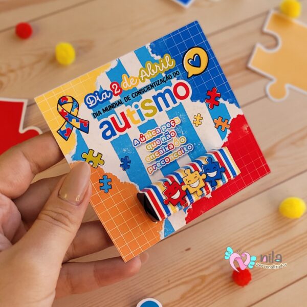 30 Card Abril Azul Autismo - Image 5