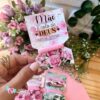 50 Card COM xuxinha Mães Floral
