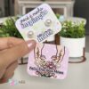 30 Brincos de Pérolas + 30 Card Mães