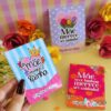 30 Card com Máscara de Argila para Skincare Mães