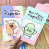 Kit com 2 Marca Página Magnético Fofurinhas