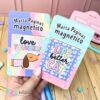 Kit com 2 Marca Página Magnético Fofurinhas
