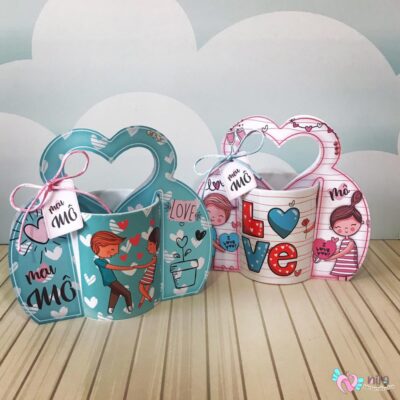 Caneca com Embalagem para Presente