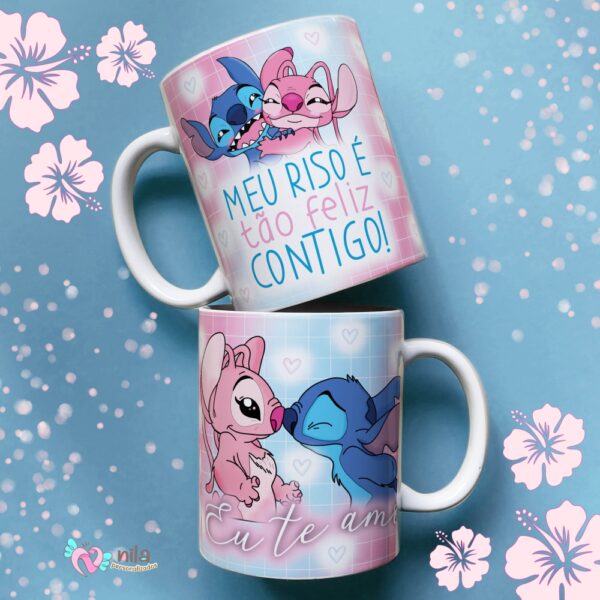 Caneca Casal - Casal Stith e Angel Namorados