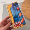 Kit com 50 Card + 50 Canetas estilo BIC Dia dos Pais
