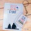 10 Chaveiros Acrílico com Card Personalizado Dia dos Pais