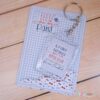 10 Chaveiros Acrílico com Card Personalizado Dia dos Pais - Image 3