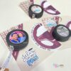 10 Chaveiros Trena Formato Pneu com Card Dia dos Pais
