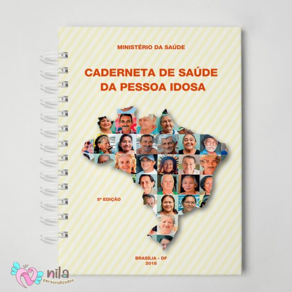 Caderneta de Vacinação Idoso com Capa Personalizada - Image 2