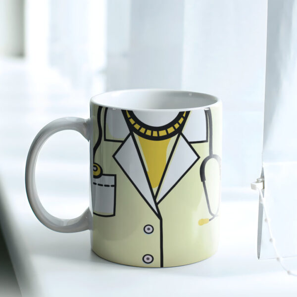 Caneca Jaleco Amarelo