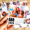 Calendário 2025 mensal com foto - Imã de geladeira - Image 2