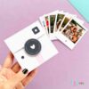 Caixa Polaroid calendário 2025 mensal com foto - Folhas Soltas