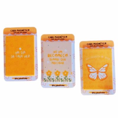 Kit com 24 Marca Página Magnético Setembro Amarelo