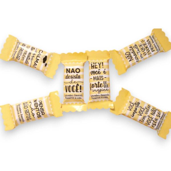 100 Balas Personalizada Setembro Amarelo - Imagem 2