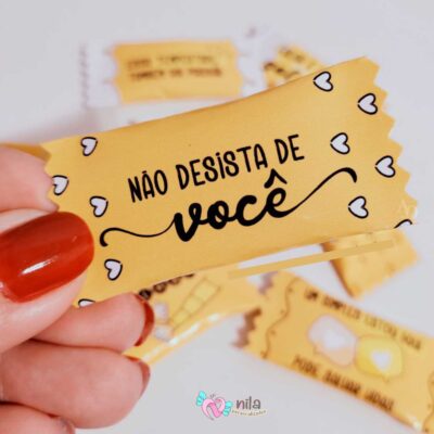 100 Balas Personalizada Setembro Amarelo