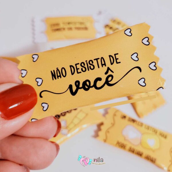 100 Balas Personalizada Setembro Amarelo