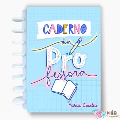 Caderno Universitário de Planejamento Professor em Disco – 5 turmas anual 412 páginas