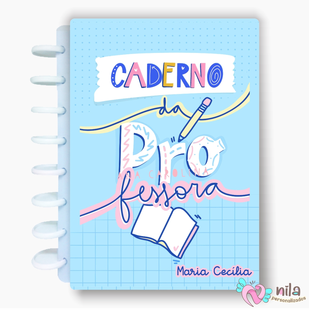 Caderno Universitário de Planejamento Professor em Disco – 5 turmas anual 412 páginas