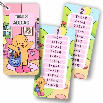 Chaveiro Tabuada Bobbie Goods