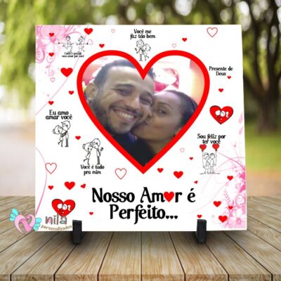 Azulejo Personalizado Casal