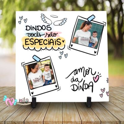 Azulejo Personalizado Dindos são Especiais