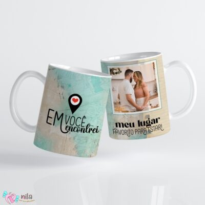Caneca Namorados Coleção Amor