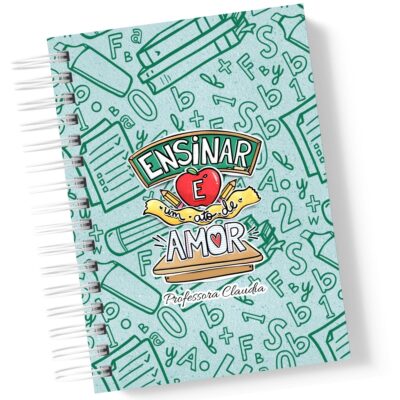 Caderno Mestres Cute