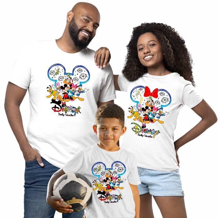 Kit com 3 Camisas Viagem Disney - Imagem 6