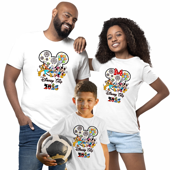 Kit com 3 Camisas Viagem Disney - Imagem 10