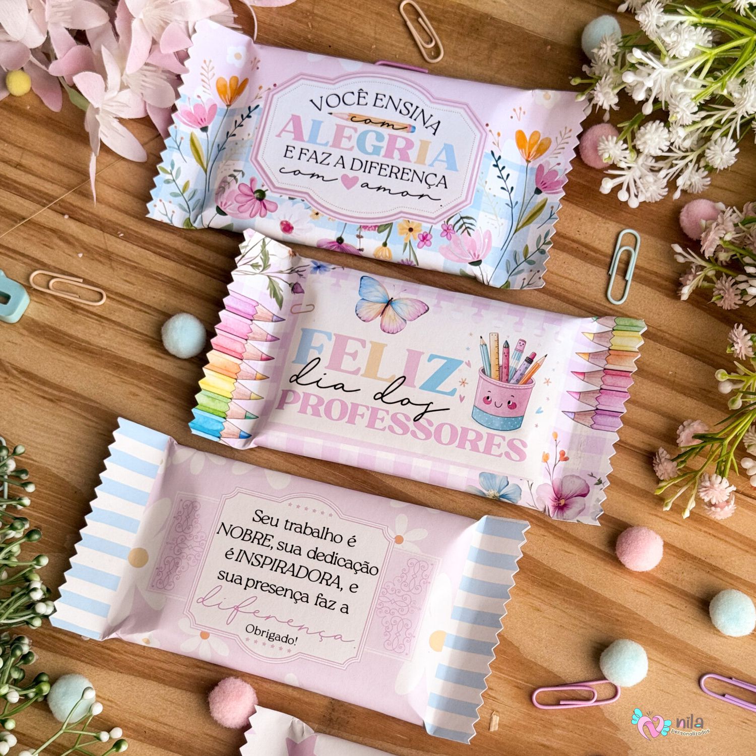 20 Adesivos Kit Kat para Chocolate - Imagem 3