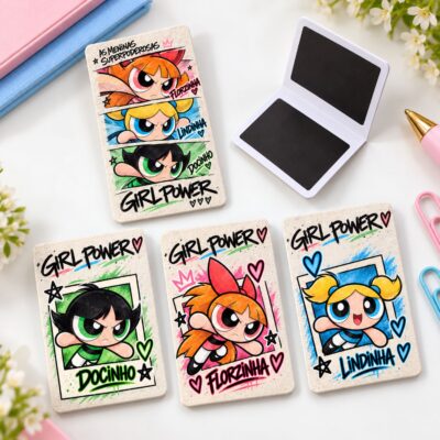 Kit com 2 Marca Página Magnético Girl Power